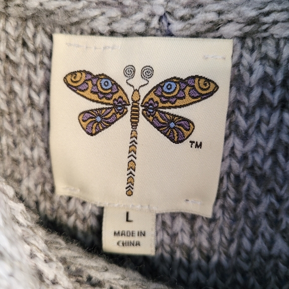 Lambswool Blend Sleeveless Turtleneck Dress Womens L - Picture 6 of 7